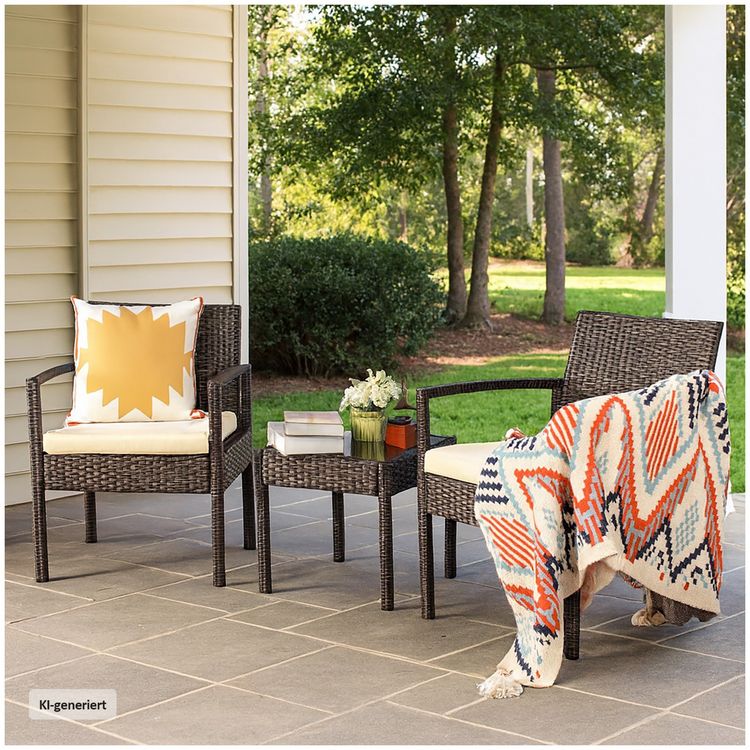 Produktbild: HTI-Living Terrassenm&ouml;bel Braun/Beige Santadi Terrassenm&ouml;bel Braun/Beige Santadi