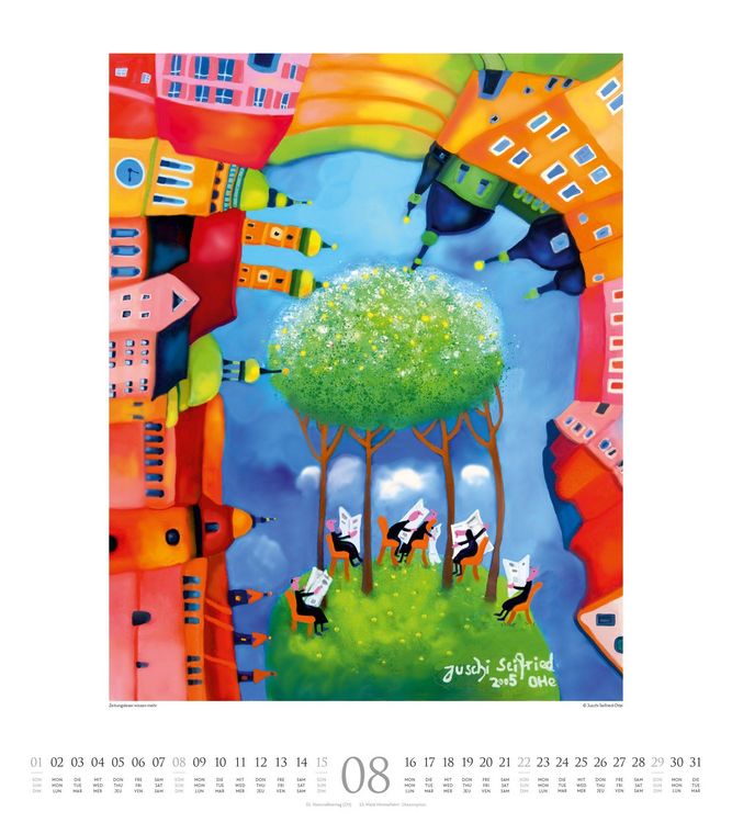 Produktbild: Naive Malerei Kalender 2027