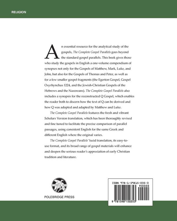 Produktbild: Complete Gospel Parallels
