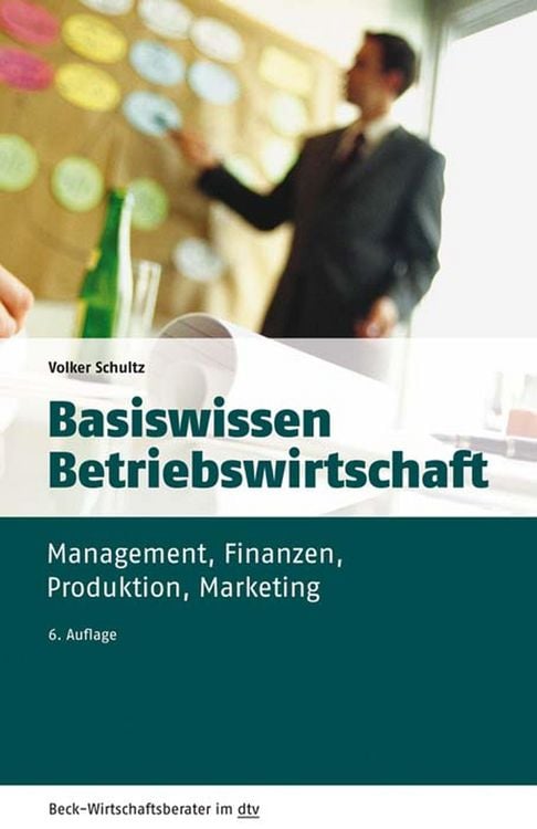 Bild vom Artikel Basiswissen Betriebswirtschaft vom Autor Volker Schultz