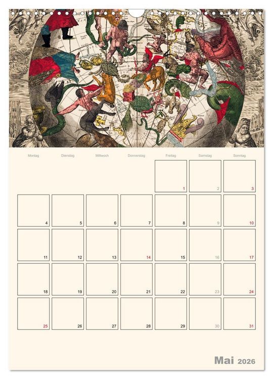 Produktbild: Zu den Sternen - mit Planerfunktion (Wandkalender 2026 DIN A3 hoch), CALVENDO Monatskalender