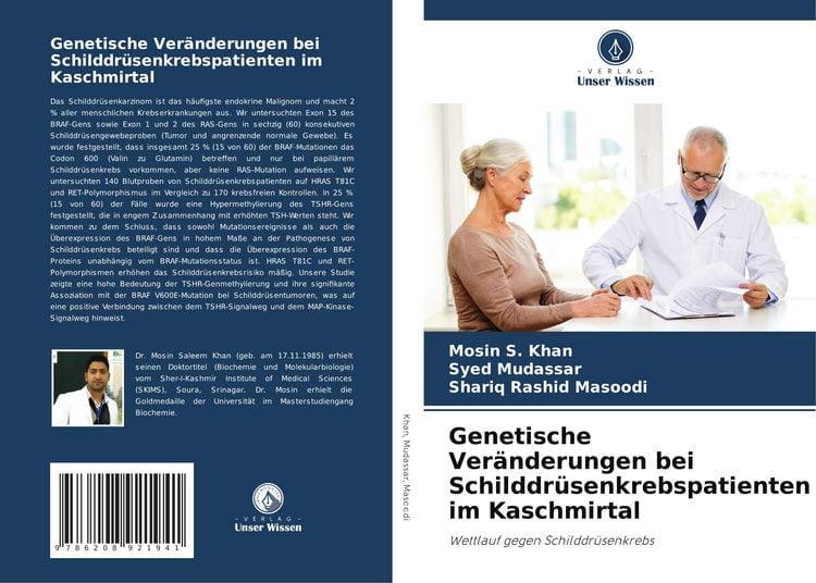 Produktbild: Genetische Ver&auml;nderungen bei Schilddr&uuml;senkrebspatienten im Kaschmirtal