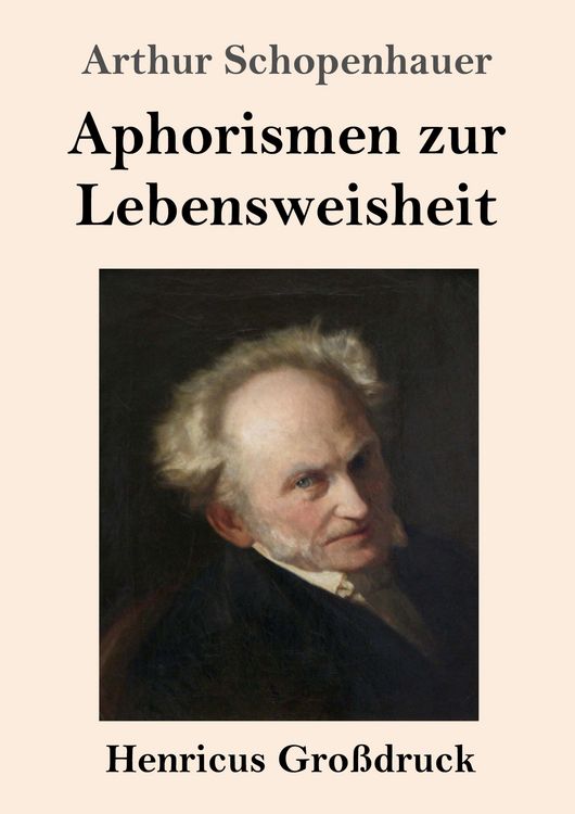 Produktbild: Aphorismen zur Lebensweisheit (Gro&szlig;druck)