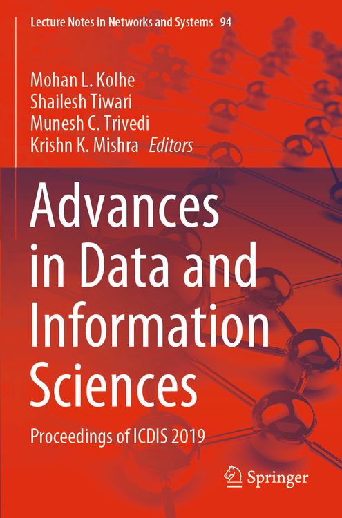 Produktbild: Advances in Data and Information Sciences