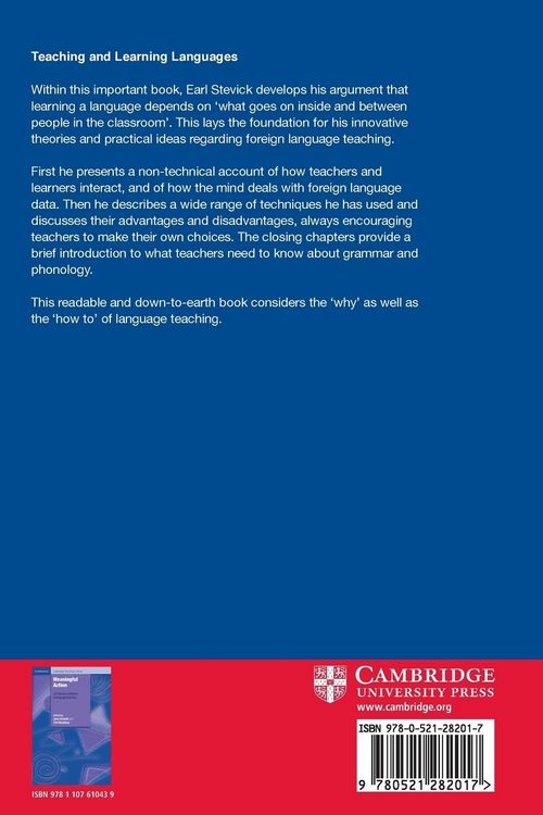 Produktbild: Teaching and Learning Languages