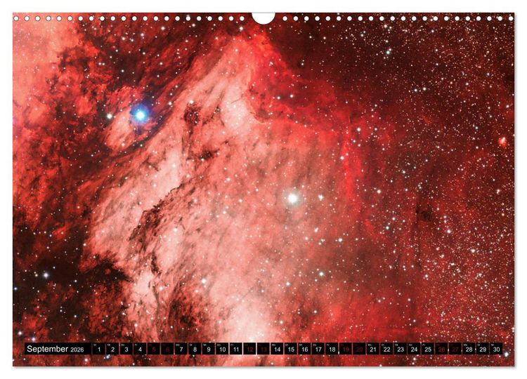 Produktbild: Galaktische Nebel (Wandkalender 2026 DIN A3 quer), CALVENDO Monatskalender