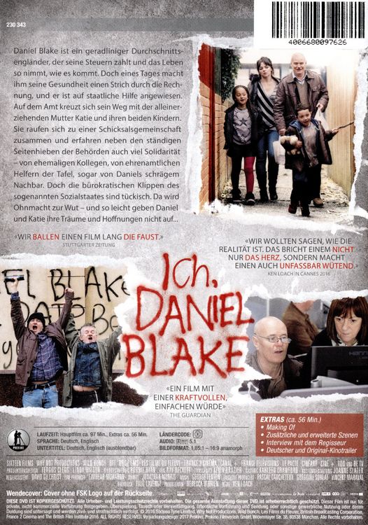 Produktbild: Ich, Daniel Blake