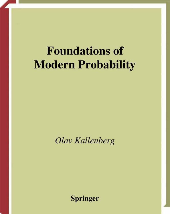 Produktbild: Foundations of Modern Probability
