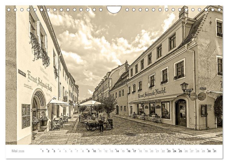 Produktbild: Nostalgiekalender Pirna (Wandkalender 2026 DIN A4 quer), CALVENDO Monatskalender