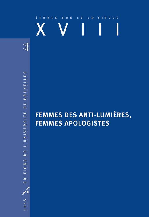 Produktbild: Femmes des anti-Lumi&egrave;res, femmes apologistes
