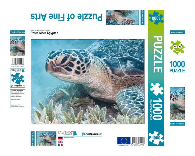 Produktbild: CALVENDO Puzzle Rotes Meer &Auml;gypten | 1000 Teile Lege-Gr&ouml;&szlig;e 64x48cm Foto-Puzzle f&uuml;r gl&uuml;ckliche Stunden