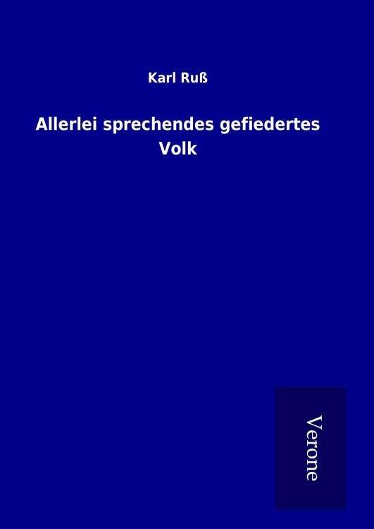 Produktbild: Allerlei sprechendes gefiedertes Volk