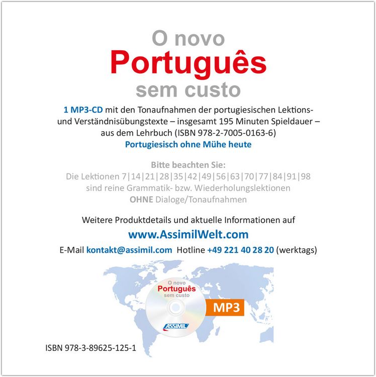 Produktbild: ASSiMiL Portugiesisch ohne M&uuml;he heute - MP3-CD