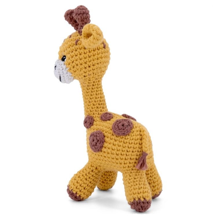 Produktbild: gr&uuml;ndl H&auml;keltier Giraffe Gina, N&auml;hset, H&auml;kelset