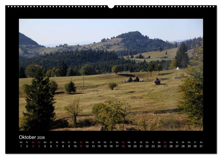 Produktbild: Rum&auml;nien - Siebenb&uuml;rgen und Bukowina (hochwertiger Premium Wandkalender 2026 DIN A2 quer), Kunstdruck in Hochglanz
