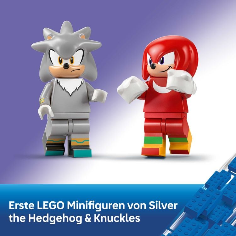 Produktbild: LEGO Sonic the Hedgehog 77118 Silvers Auto vs. Knuckles&rsquo; Monstertruck