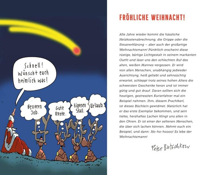 Produktbild: &Uuml;berleben an Weihnachten - Humorvolle Texte und Cartoons zum Fest