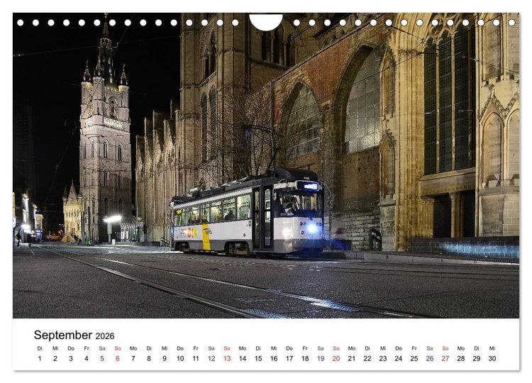 Produktbild: Stra&szlig;enbahnen in Europa (Wandkalender 2026 DIN A4 quer), CALVENDO Monatskalender