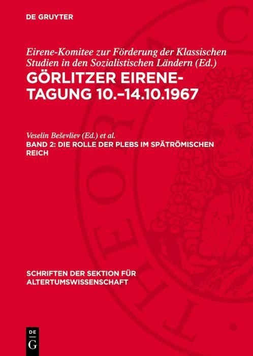 Produktbild: Die Rolle der Plebs im sp&auml;tr&ouml;mischen Reich
