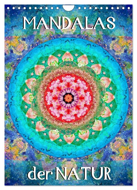 Produktbild: MANDALAS der Natur (Wandkalender 2026 DIN A4 hoch), CALVENDO Monatskalender