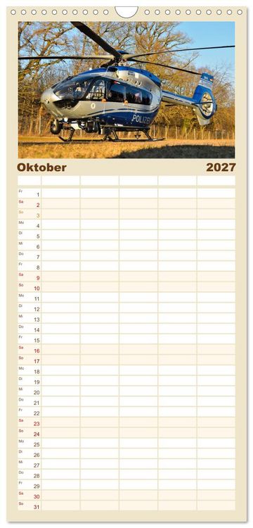 Produktbild: Familienplaner 2027 - Wo Kraft schwebt und Pr&auml;zision fliegt mit 5 Spalten (Wandkalender, 21 x 45 cm) CALVENDO