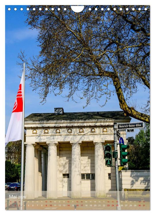 Produktbild: Ein Spaziergang durch D&uuml;sseldorf (Wandkalender 2026 DIN A4 hoch), CALVENDO Monatskalender