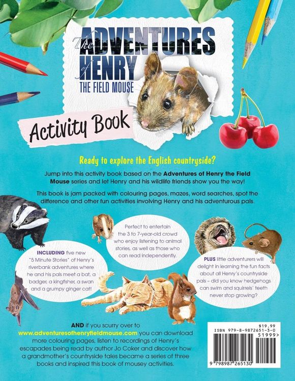 Produktbild: The Adventures of Henry the Field Mouse Activity Book