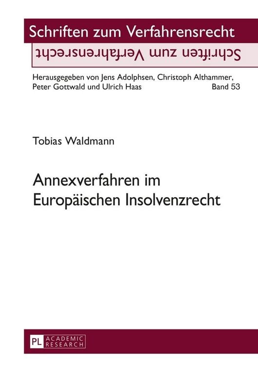Produktbild: Annexverfahren im Europ&auml;ischen Insolvenzrecht