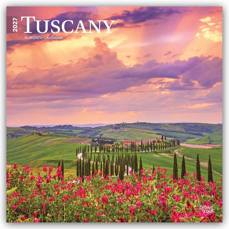 Produktbild: Tuscany &ndash; Toskana 2027 &ndash; 16-Monatskalender