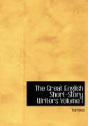 Produktbild: The Great English Short-Story Writers Volume 1