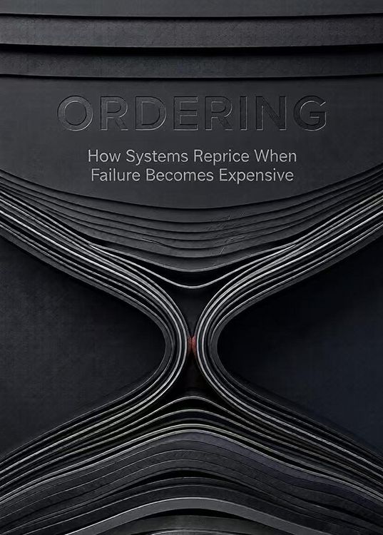 Produktbild: ORDERING: How Systems Reprice When Failure Becomes Expensive