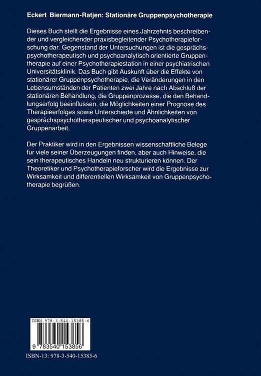 Produktbild: Station&auml;re Gruppen-psychotherapie