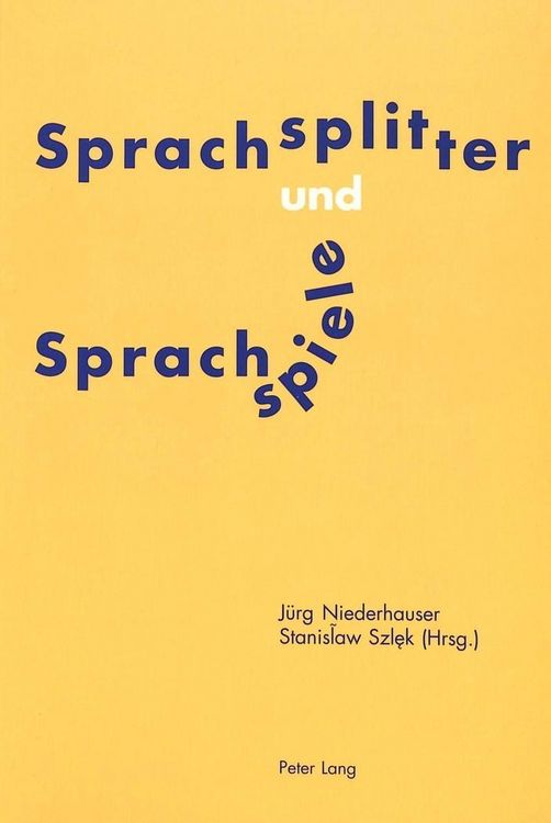 Produktbild: Sprachsplitter und Sprachspiele