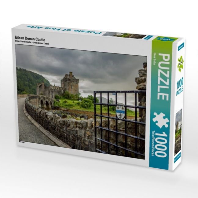 Produktbild: CALVENDO Puzzle Eilean Donan Castle | 1000 Teile Lege-Gr&ouml;&szlig;e 64x48cm Foto-Puzzle f&uuml;r gl&uuml;ckliche Stunden