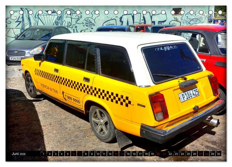 Produktbild: LADA-2104 - Der Kombi-Hit aus Toljatti (Tischkalender 2026 DIN A5 quer), CALVENDO Monatskalender