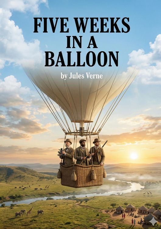 Produktbild: Five Weeks in a Balloon