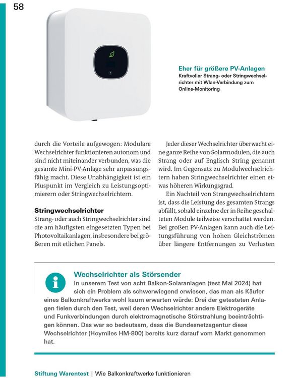 Produktbild: Balkonkraftwerke