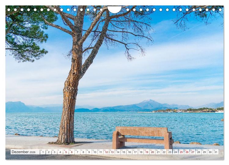 Produktbild: Traumziel am Gardasee. Peschiera del Garda (Wandkalender 2026 DIN A4 quer), CALVENDO Monatskalender