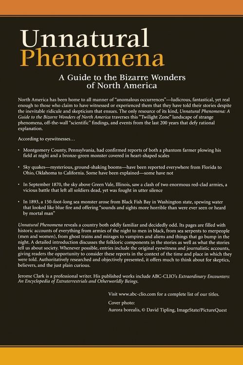 Produktbild: Unnatural Phenomena