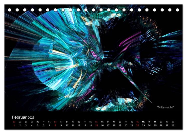 Produktbild: Lichtgedanken (Tischkalender 2026 DIN A5 quer), CALVENDO Monatskalender