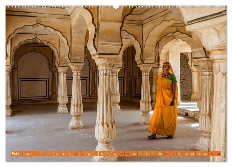 Produktbild: Indien Goldenes Dreieck (Wandkalender 2027 DIN A2 quer), CALVENDO Monatskalender