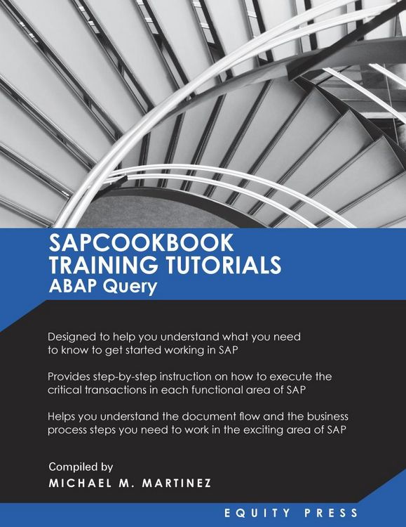 Produktbild: SAPCOOKBOOK Training Tutorials ABAP Query
