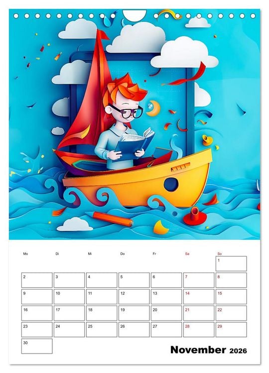 Produktbild: Traumjobs von Morgen - Der Zukunfts-Planer f&uuml;r gro&szlig;e Tr&auml;ume (Wandkalender 2026 DIN A4 hoch), CALVENDO Monatskalender