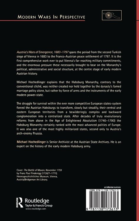 Produktbild: Austria's Wars of Emergence, 1683-1797