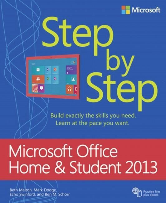Produktbild: Melton, B: Microsoft Office Home and Student 2013 Step by St