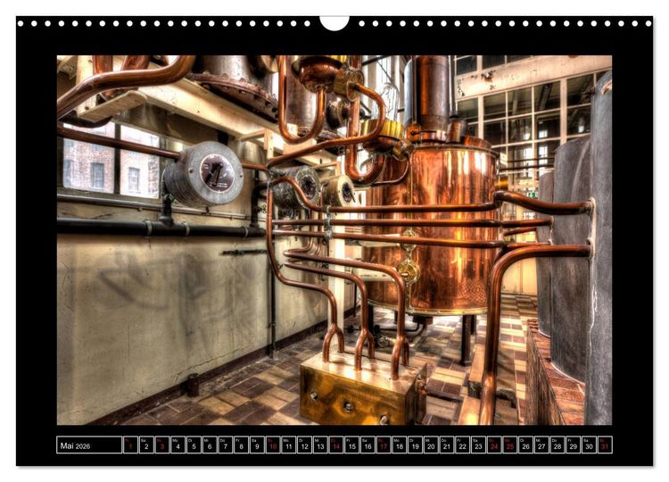 Produktbild: Rost - Quer durch's Ruhrgebiet (Wandkalender 2026 DIN A3 quer), CALVENDO Monatskalender