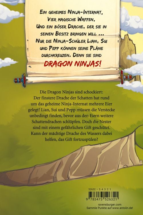Produktbild: Dragon Ninjas, Band 6 - Der Drache des Wassers