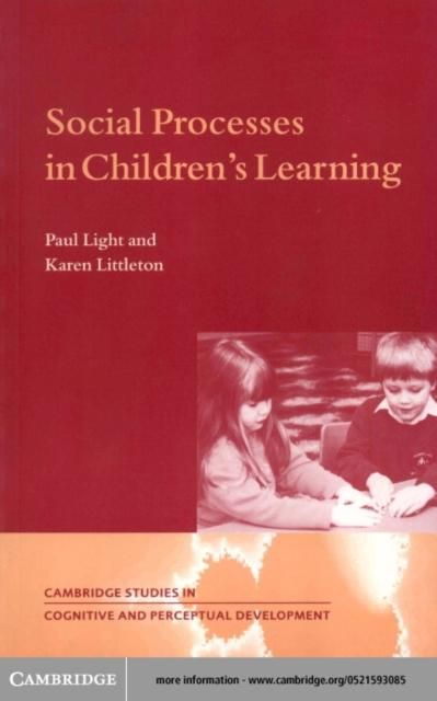 Produktbild: Social Processes in Children's Learning