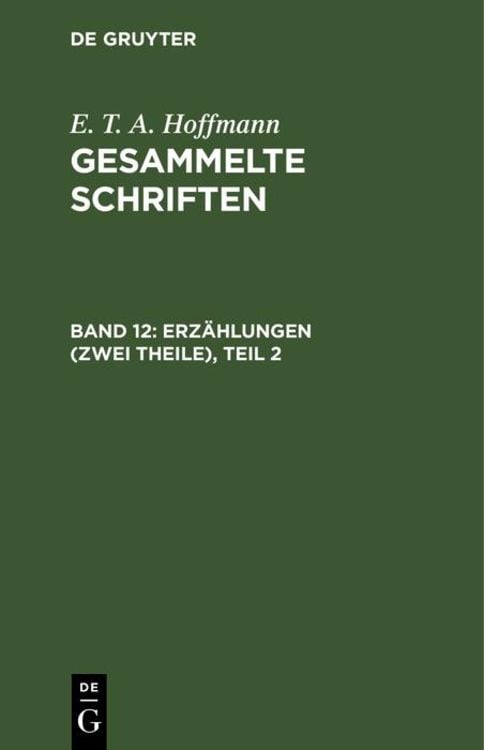 Produktbild: Erzählungen (Zwei Theile), Teil 2