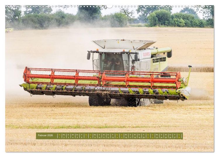 Produktbild: Giganten der Ernte (hochwertiger Premium Wandkalender 2026 DIN A2 quer), Kunstdruck in Hochglanz
